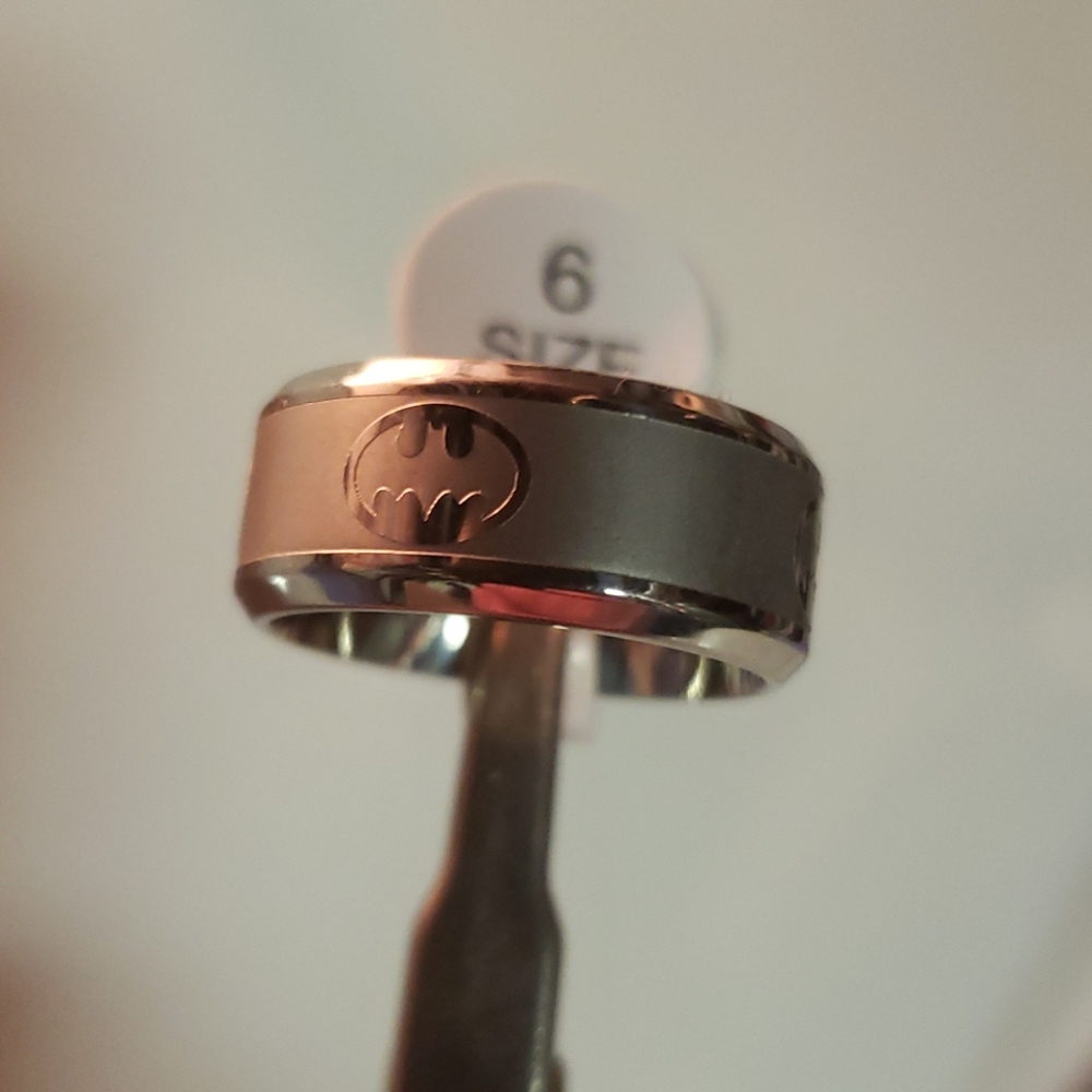 Batman Ring Size 6